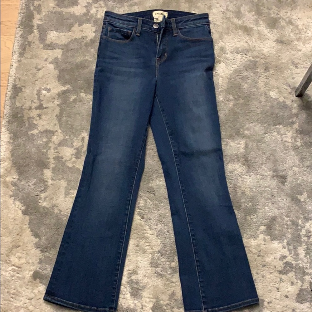 L’agence crop flare jeans